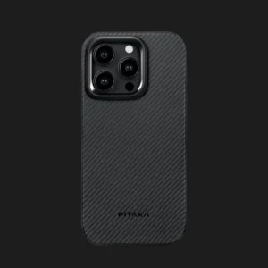 Чохол Pitaka MagEZ Case Pro 4 для iPhone 15 Pro (Black/Grey Twill)
