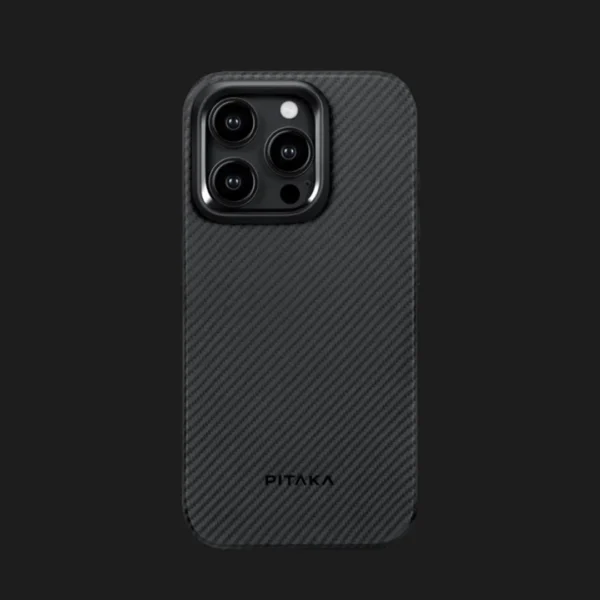Чохол Pitaka MagEZ Case Pro 4 для iPhone 15 Pro (Black/Grey Twill)