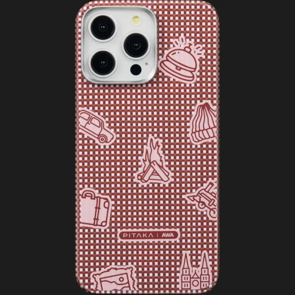 Чохол Pitaka MagEZ Case для iPhone 15 Pro (AWA-Bonfire)