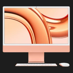 Apple iMac 24 with Retina 4.5K, Apple M3, 512GB, 8 CPU / 10 GPU, 24GB RAM, Orange