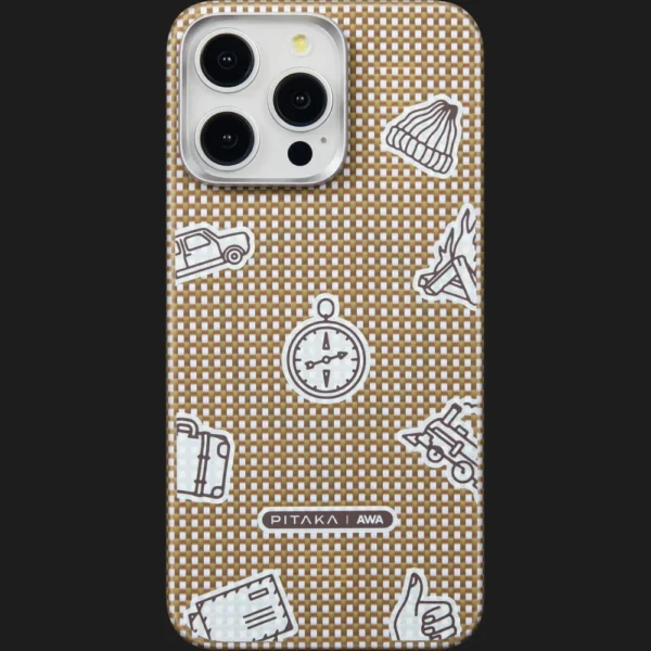 Чохол Pitaka MagEZ Case для iPhone 15 Pro (AWA-Cayon)