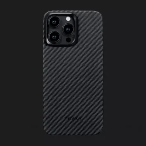 Чохол Pitaka MagEZ Case 4 для iPhone 15 Pro Max (Black/Grey Twill)