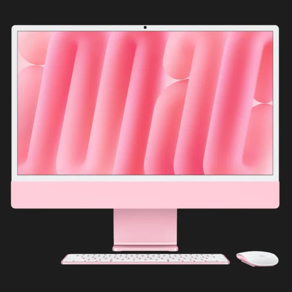 Apple iMac 24 with Retina 4.5K, Apple M4, 512GB, 10 CPU / 10 GPU, 16GB RAM, Pink (2024)
