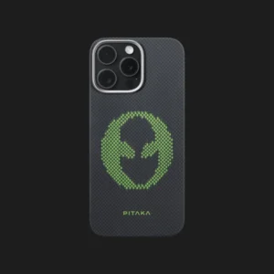 Чохол Pitaka Aries Tactile Woven Case для iPhone 16 Pro Max Alien (Black&Green)