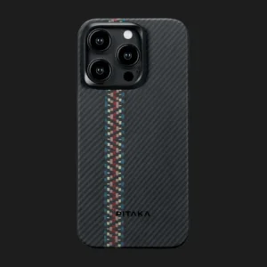 Чохол Pitaka Fusion Weaving MagEZ Case 4 для iPhone 15 Pro (Rhapsody)