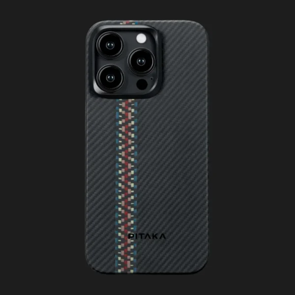 Чохол Pitaka Fusion Weaving MagEZ Case 4 для iPhone 15 Pro (Rhapsody)