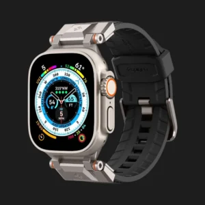 Ремінець Spigen Dura Pro Armor Band для Apple Watch 44/45/46/49mm (Black)