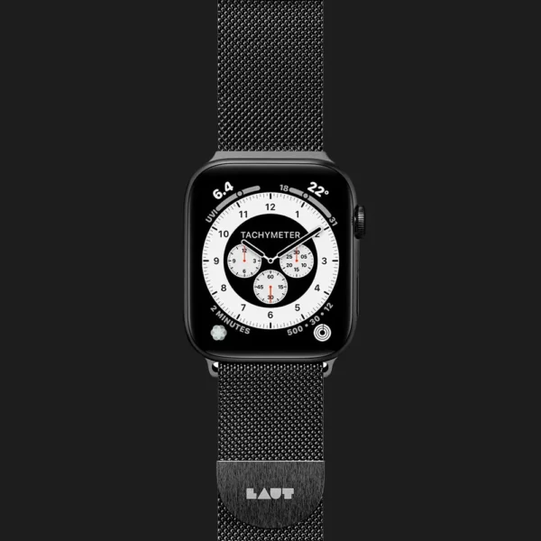 Ремінець LAUT Steel Loop для Apple Watch 38/40/41/42mm (Black)