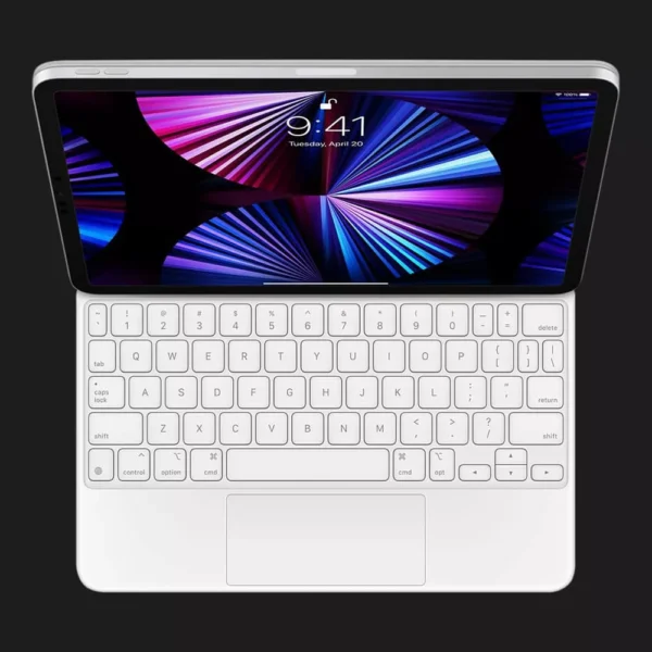 Клавіатура Magic Keyboard для iPad Pro 11, iPad Air (4/5/6th gen) (White)