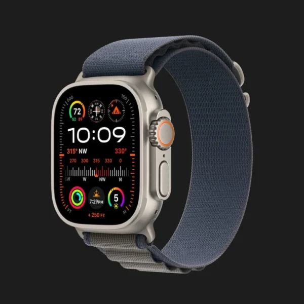 Ремінець Apple Alpine Loop для Apple Watch 49/46/45/44 mm Size S (Blue)