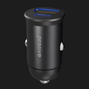 Автомобільний зарядний пристрій Proove Tiny Power Pro 65W (USB + Type-C) (Black)