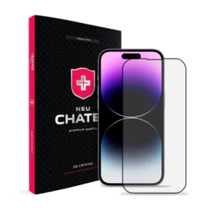 Захисне скло NEU Chatel for iPhone 14 Pro Black