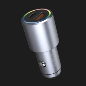 Автомобільний зарядний пристрій Proove Double Energy Plus 53W (USB + Type-C) (Gray)