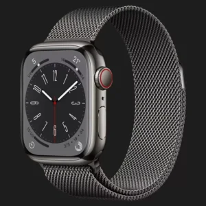 Оригінальний сталевий ремінець Apple Milanese Loop для Apple Watch 38/40/41/42mm (Graphite)