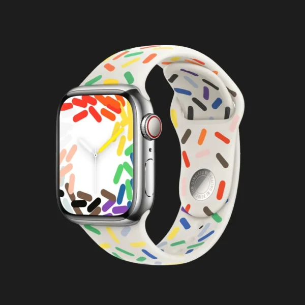 Ремінець Apple Nike Sport Band для Apple Watch 38/40/41/42mm (Pride Edition) (S/M)