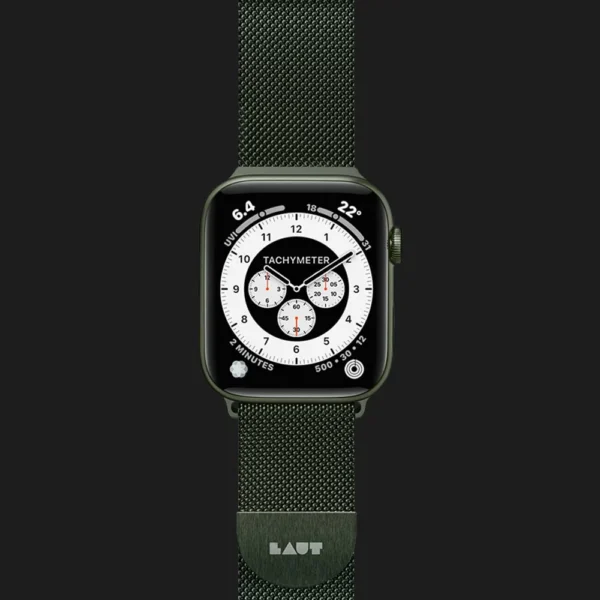 Ремінець LAUT Steel Loop для Apple Watch 44/45/46/49mm (Green)