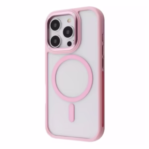 Чoхол Proove Clear Essence Case with Magnetic Ring for iPhone 14 Pro Max Pink Send