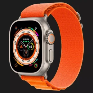 Оригінальний ремінець для Apple Watch 44/45/49 mm Alpine Loop Orange Size M
