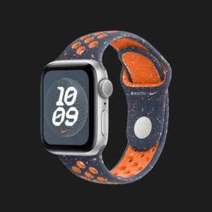Ремінець Apple Nike Sport Band для Apple Watch 38/40/41/42mm (Blue Flame) (S/M) (S10)