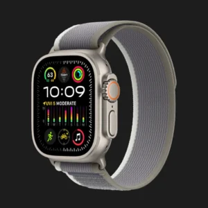 Ремінець Apple Trail Loop Band для Apple Watch 49/46/45/44 mm S/M (Green/Gray)