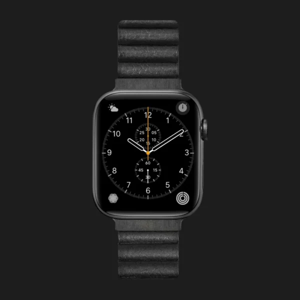 Ремінець LAUT Novi Luxe для Apple Watch 44/45/46/49mm (Midnight)