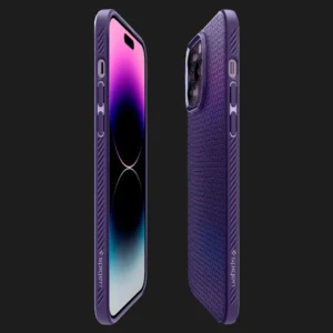 Чохол Spigen Liquid Air для iPhone 14 Pro Max (Blue)